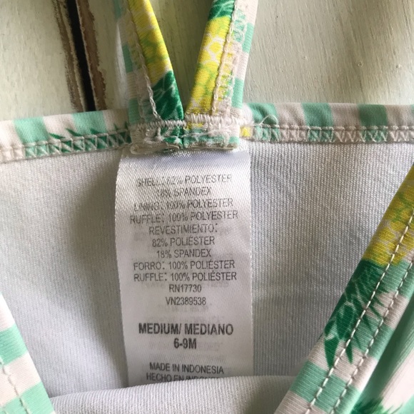 Striped pineapple Swimsuit - Picture 3 of 4